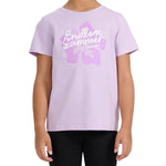 4F T-shirt for girls F2938 light purple 52S lila gyerek póló 4FJWSS26TTSHF293852S