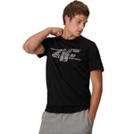 4F T-shirt M3573 Deep 20S férfi póló, fekete