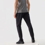 Trousers 4F 4FWSS24TFTRM452 20S fekete férfi nadrág