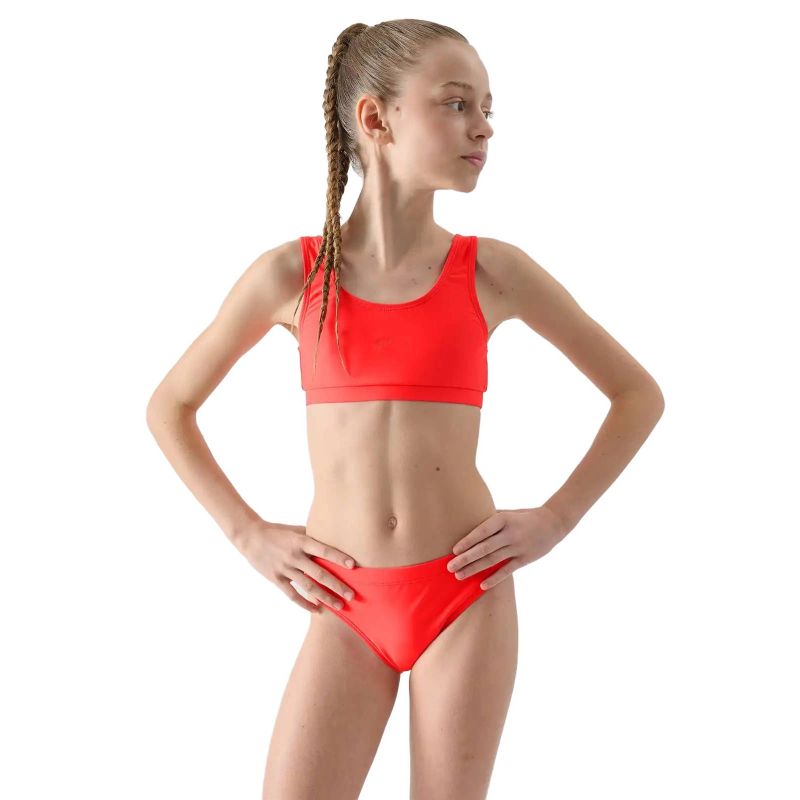 4f Two-piece swimsuit for girls JUNIOR Kiegészítő, gyerek 4FJWMM00UBKSF027-63N