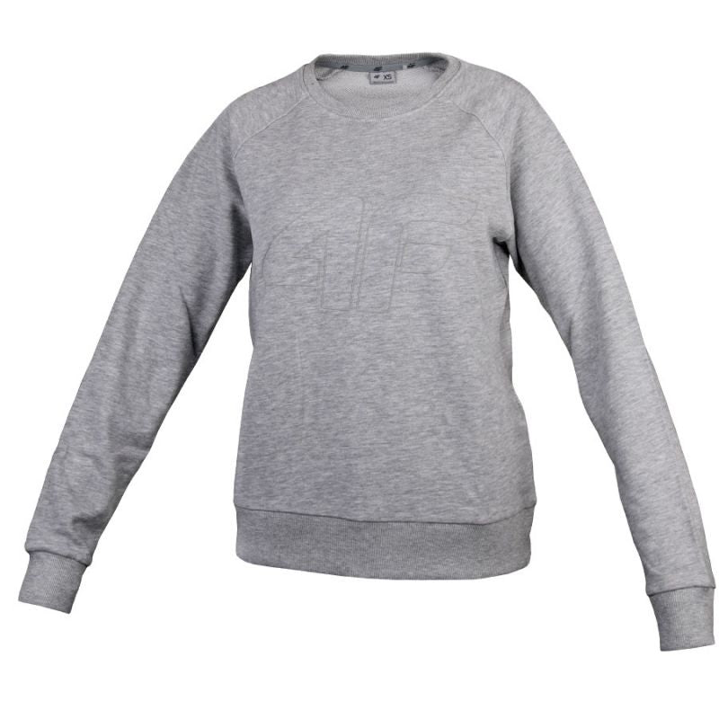 4f W Jacket 27m pulóver NOSH4BLD350CHŁODNYJASNYSZARYMELANŻ női