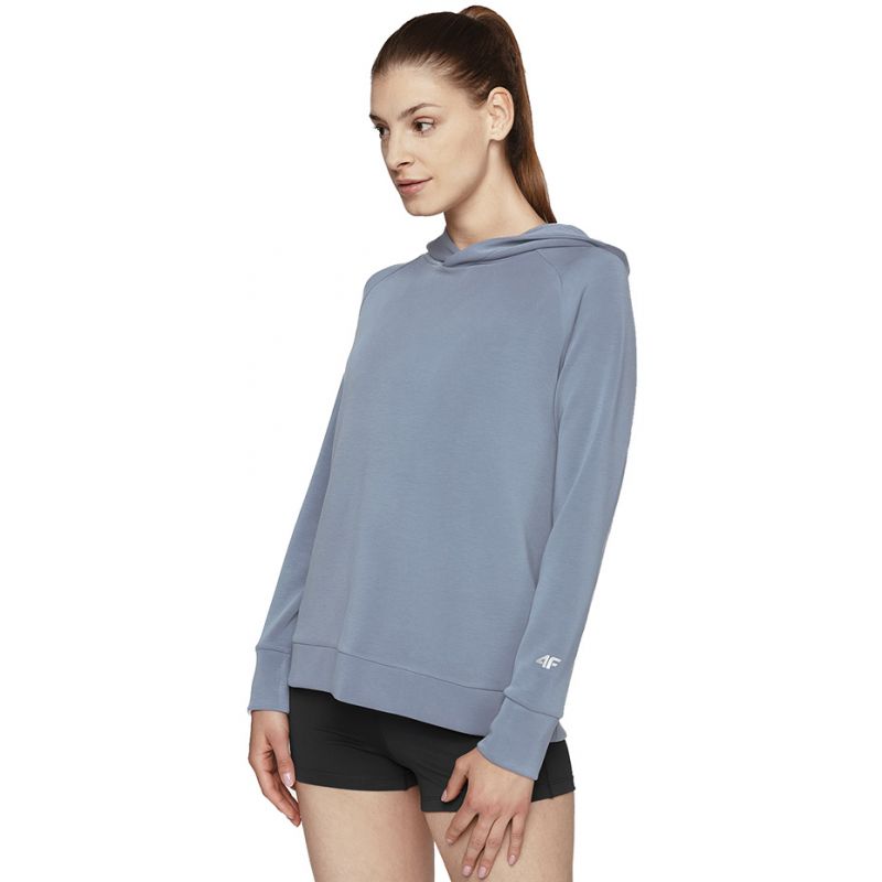 4f W Sweatshirt H4l21-Bld017 32s kapucnis pulóver - Sportmania.hu