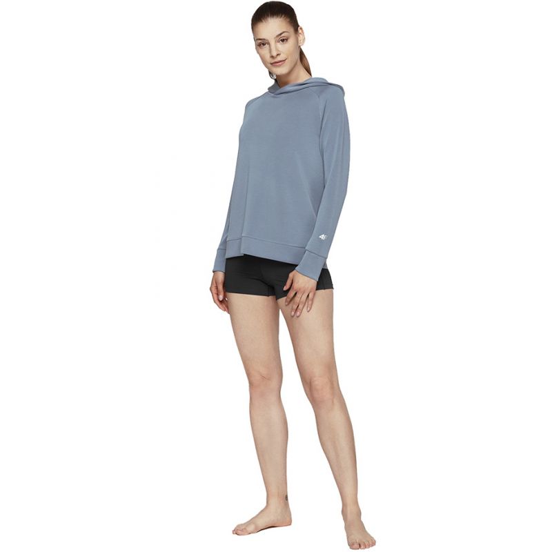 4f W Sweatshirt H4l21-Bld017 32s kapucnis pulóver - Sportmania.hu