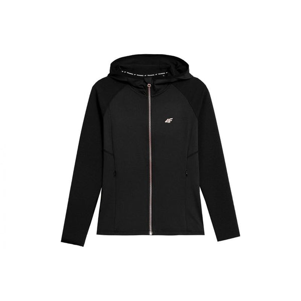 4f W Sweatshirt H4z21-Bldf012 Black kapucnis pulóver - Sportmania.hu