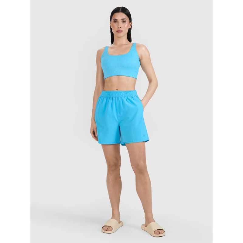 Women's beach shorts 4F 4FWSS25UBDSF149-48S női rövidnadrág