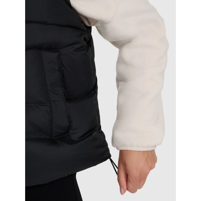 Women's down vest with natural filling 4F 4FWAW25TVJAF223-083S női mellény