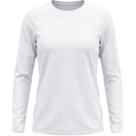 4F Women’s F639 Long-Sleeve T-Shirt, 10S póló, fehér
