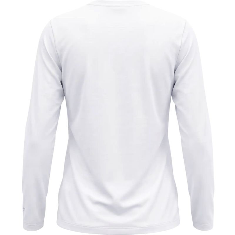 4F Women’s F639 Long-Sleeve T-Shirt, 10S póló, fehér
