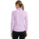 4f Women's fleece sweatshirt F069 light purple női 4FWAW25UFLEF06952S