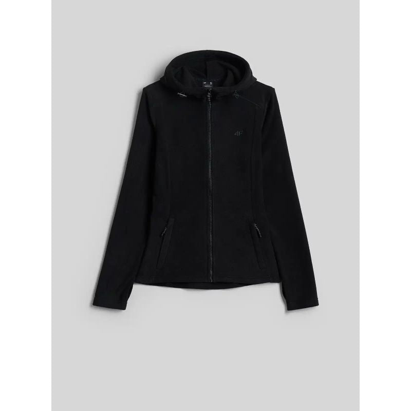 4F Women's fleece with hood női dzseki 4FWMM00TFLEF468-20S