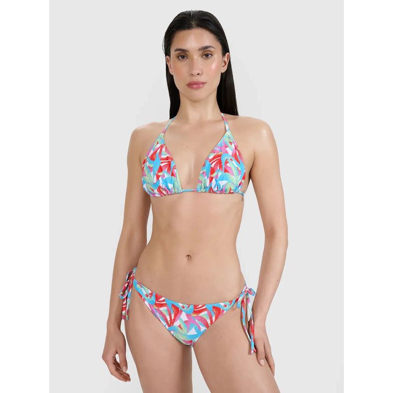 4f Women's Halter Bikini Top General Póló női 4FWSS25UBKTF075-90A