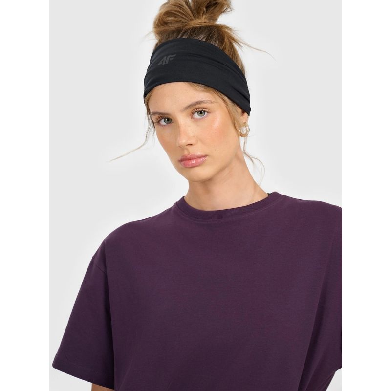 4F Women's loose plain T-shirt női póló