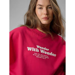 4F Women's oversize sweatshirt without hood női pulóver