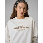 4F Women's oversize sweatshirt without hood női pulóver