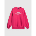 4F Women's oversize sweatshirt without hood női pulóver