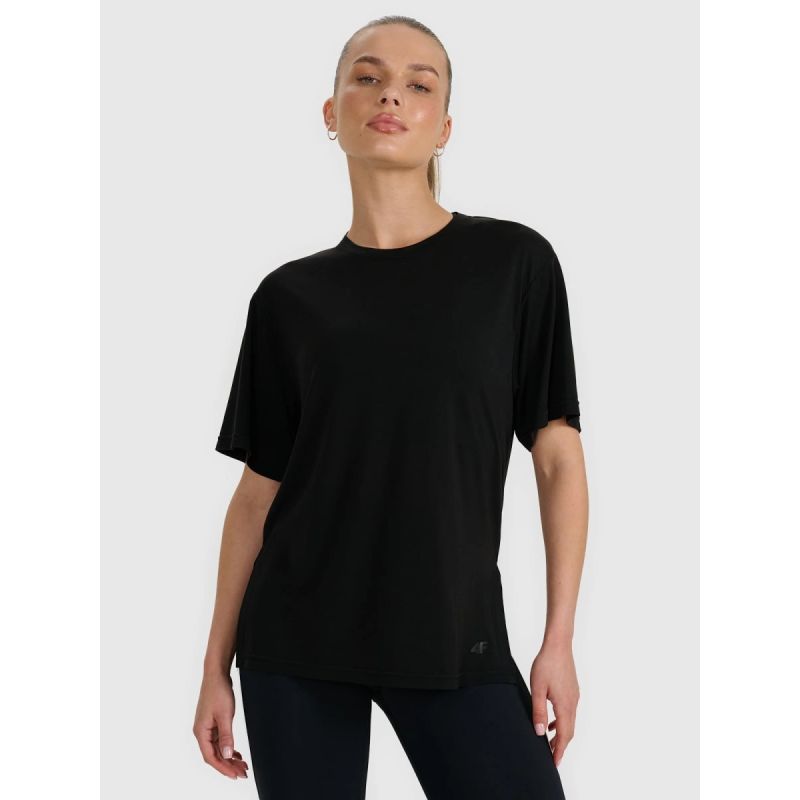 4f Women's oversize T-shirt with modal női 4FRAW25TTSHF3408-20S