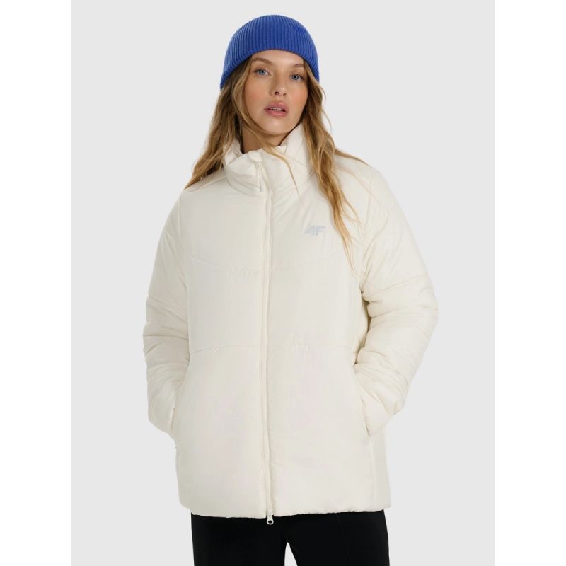 4F Women's Puffer with Synthetic Filling női dzseki 4FWAW25TDJAF583-12S