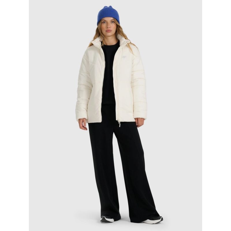 4F Women's Puffer with Synthetic Filling női dzseki 4FWAW25TDJAF583-12S