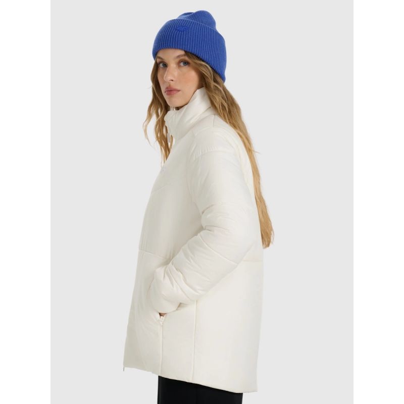 4F Women's Puffer with Synthetic Filling női dzseki 4FWAW25TDJAF583-12S