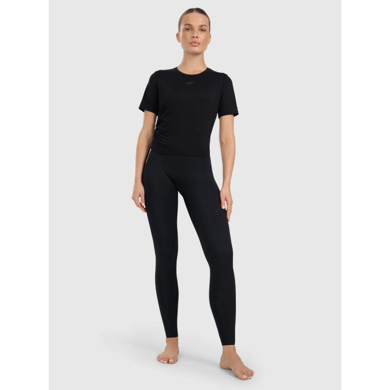 Women's quick-drying yoga and pilates 4F 4FWAW25TFTIF369-20S női leggings