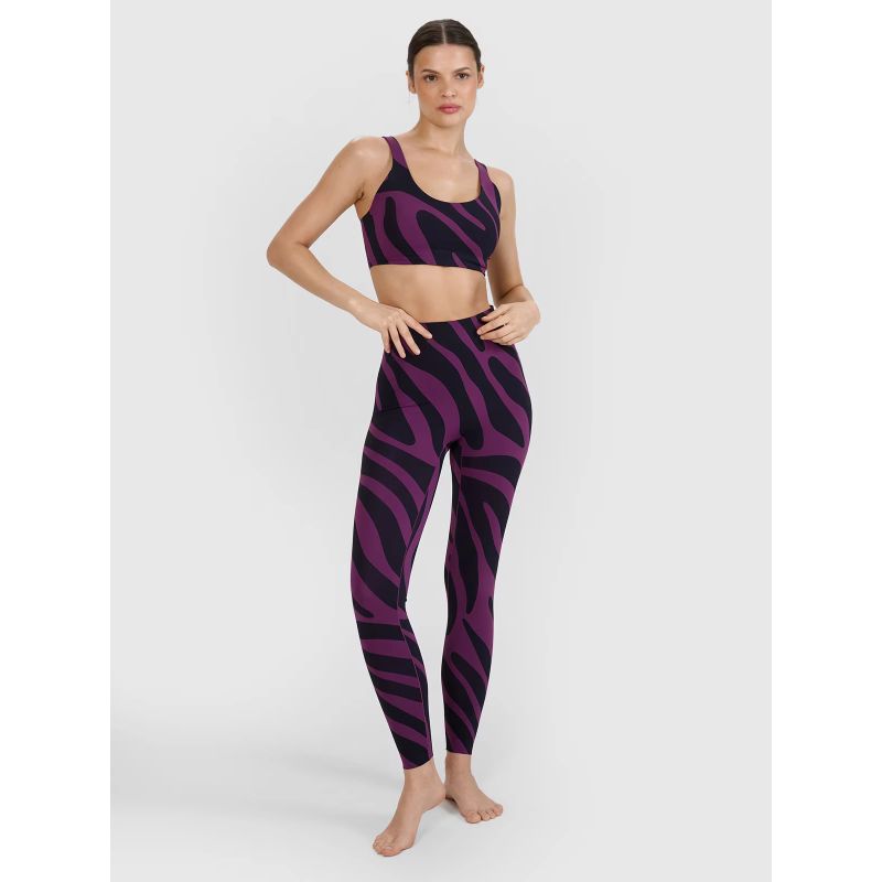 Women's quick-drying yoga and pilates 4F 4FWSS25TFTIF325-50A női leggings
