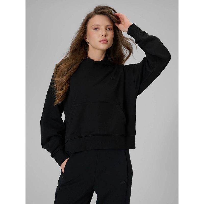 4F Women's regular hooded sweatshirt női pulóver