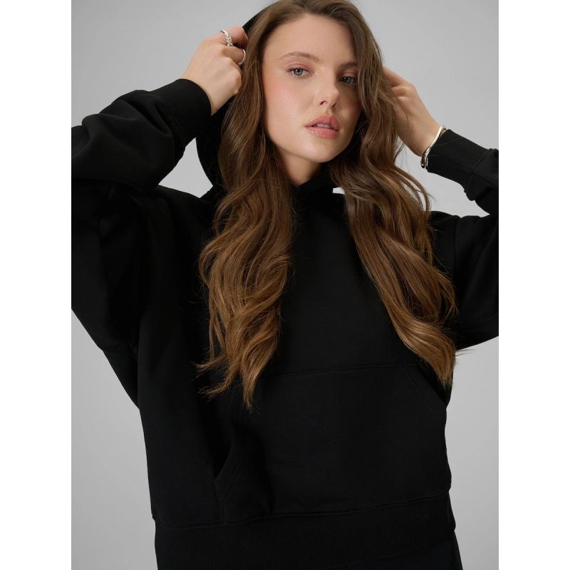 4F Women's regular hooded sweatshirt női pulóver