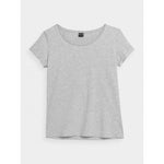 Women's regular plain T-shirt 4F női 4FMM00TTSHF732-27M