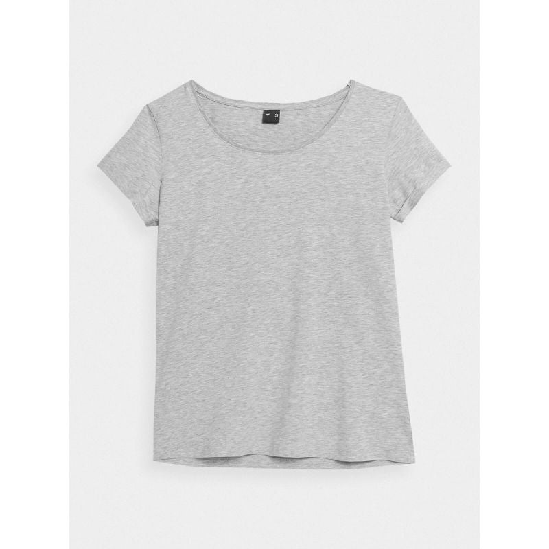 Women's regular plain T-shirt 4F női 4FMM00TTSHF732-27M