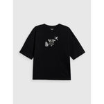 4F Women's regular printed T-shirt női póló 4FRSS26TTSHF3704-20S