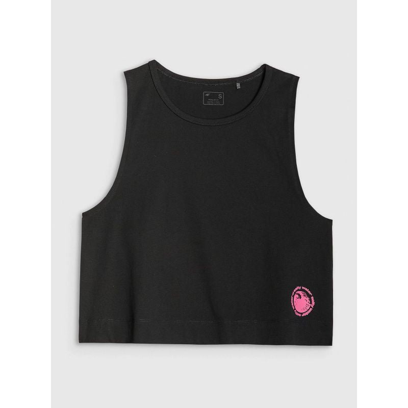 4f Women's regular printed top női 4FWSS25TSLEF118-20S