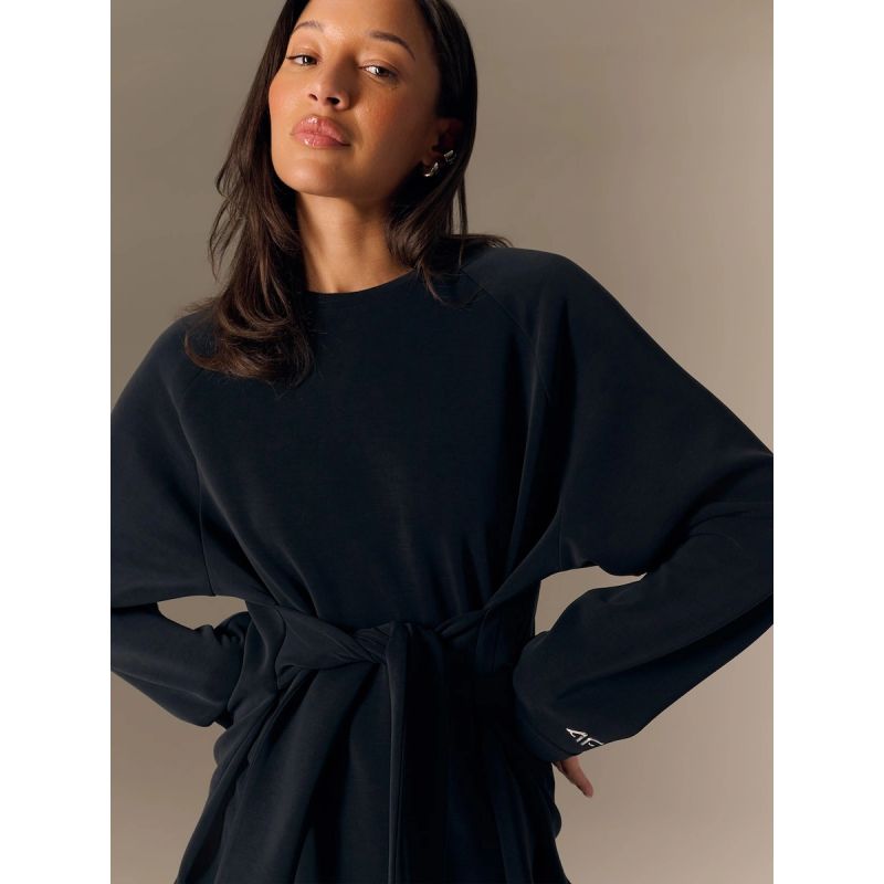 4F Women's regular sweatshirt with ties and modal női pulóver 4FRSS26TSWSF2784-20S