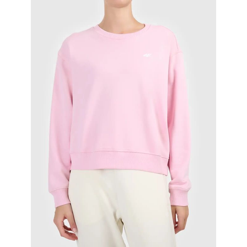 4F Women's round neck open-front sweatshirt 3xl női pulóver 4FWAW26TSWSF2672-56S