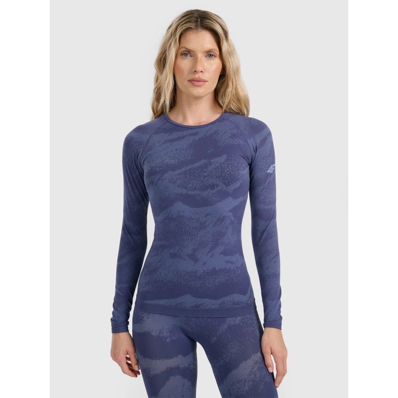 Women's seamless thermal underwear (top) 4F xs/s termoaktív női 4FWAW25USEAF208-11A