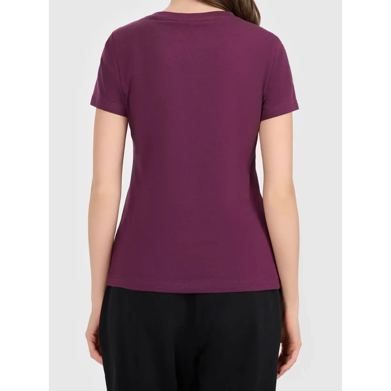 4F Women's slim cotton T-shirt 3xl női póló 4FWAW26TTSHF3500-60S