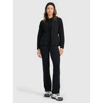 4F Women’s Slim-Fit Fleece with Stand-Up Collar dzseki