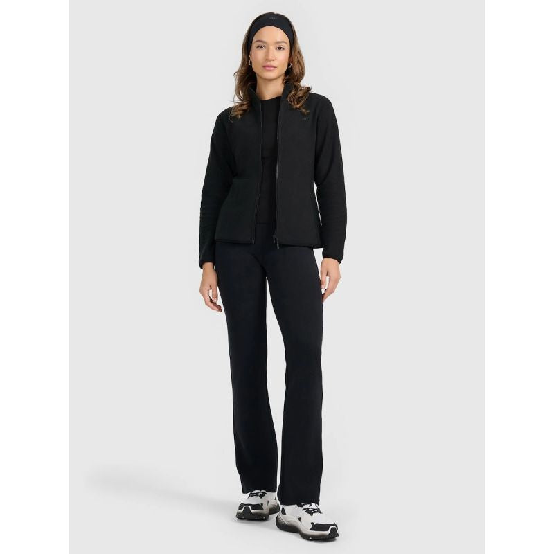 4F Women’s Slim-Fit Fleece with Stand-Up Collar dzseki