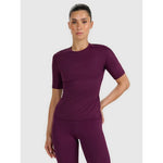 Women's slim quick-drying training T-shirt 4F 4FWAW25TFTSF1518-50S női póló