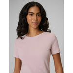 4F Women's slim ribbed T-shirt női