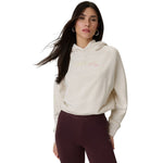 4F Women's sweatshirt F2175 cream 12S bézs női pulóver 4FWSS26TSWSF217512S