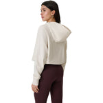 4F Women's sweatshirt F2175 cream 12S bézs női pulóver 4FWSS26TSWSF217512S