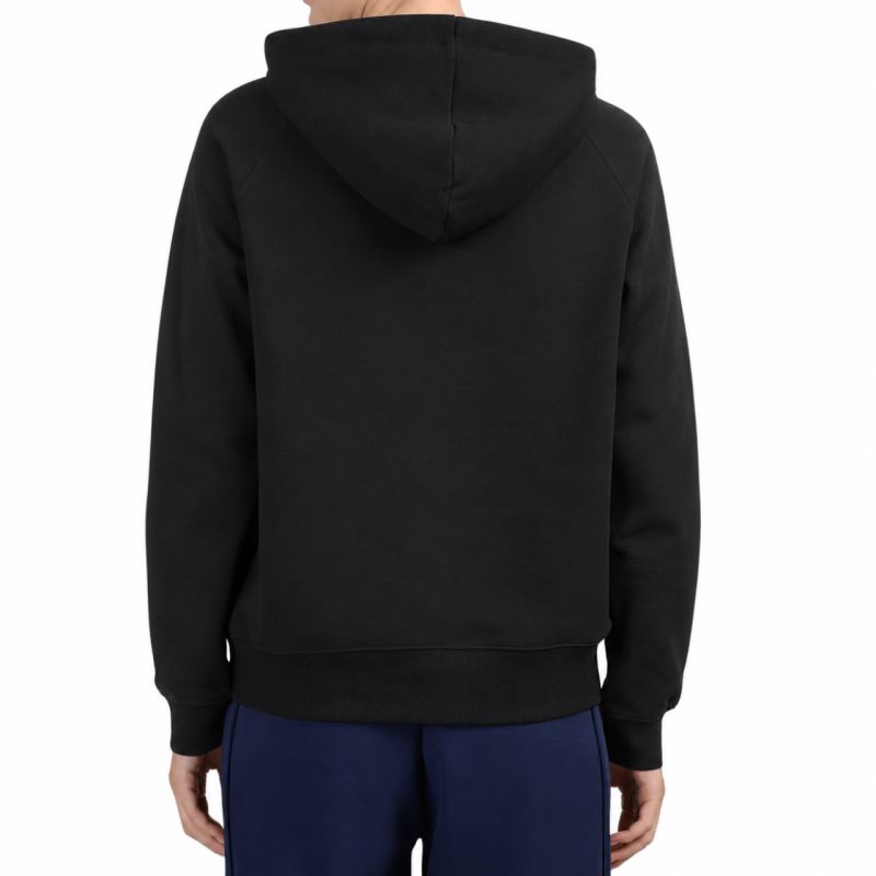 4F Women's sweatshirt F2536 deep 20S fekete női kapucnis pulóver 4FWMM00TSWSF253620S
