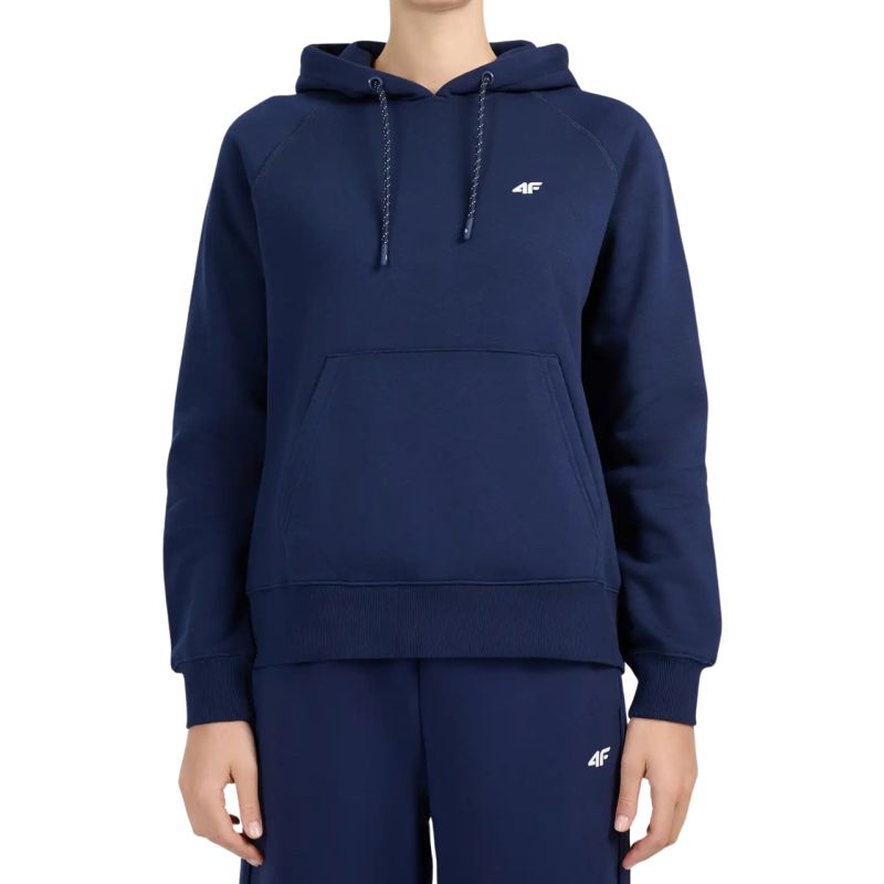 4F Women's sweatshirt F2536 navy 31S kék női pulóver 4FWMM00TSWSF253631S