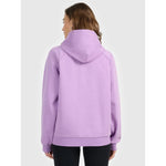 4F Women's sweatshirt with hood, open, női pulóver