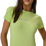 4F Women's T-shirt F2717 light yellow 73S sárga női póló 4FWSS26TTSHF271773S