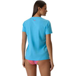 4F Women's T-shirt F2718 33S kék női póló 4FWSS26TTSHF271833S
