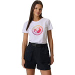 4F Women's T-shirt F2718 white 10S fehér női póló 4FWSS26TTSHF271810S