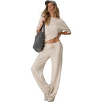 4F Women’s T-shirt F3489 cream 12S női póló, bézs