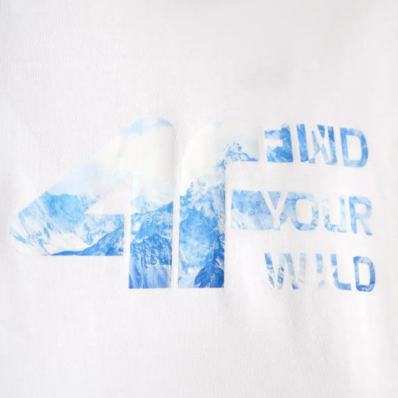 4F Women’s T-Shirt F3496 10S póló, fehér