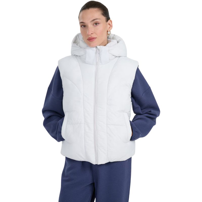 4f Women's vest F299 cool light gray női Mellény 4FWAW25TVJAF29927S